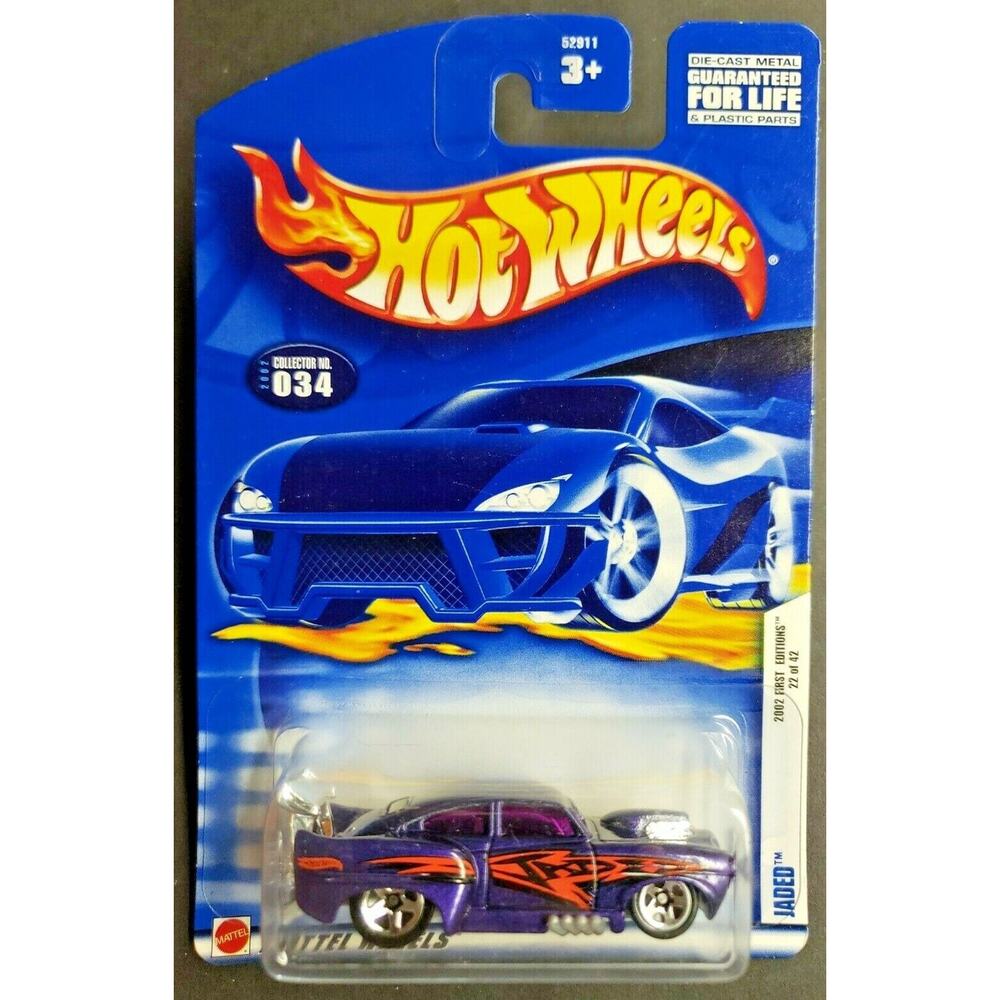 2002 - Jaded Hot Wheels First Edition Purple 034 22/42 HW7